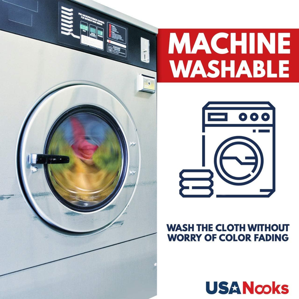 USANOOKS Microfiber Cleaning Cloth Grey - 12 Pcs (12.5"x12.5") - High Performance - 1200 Washes, Ultra Absorbent Microfiber Towel Weave Grime & Liquid for Streak-Free Mirror Shine - Car Washing Cloth