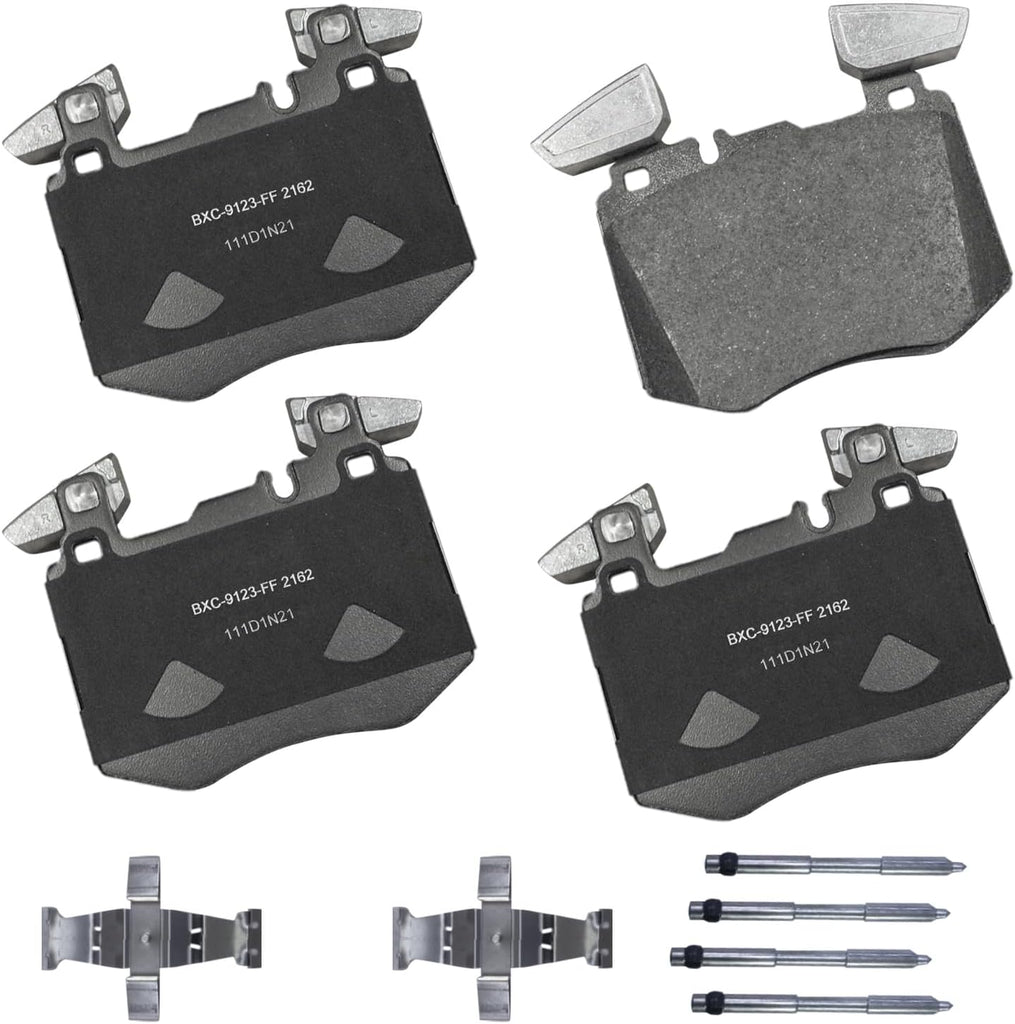 Bendix Premium SBC11 Ceramic Front Brake Pads for Select Models Dodge Dart,Ford Fairlane,Falcon,Sedan Delivery,Mustang,Ranchero,Mercury Comet,Cougar,Cyclone,Plymouth Barracuda,Duster,Scamp,Valiant