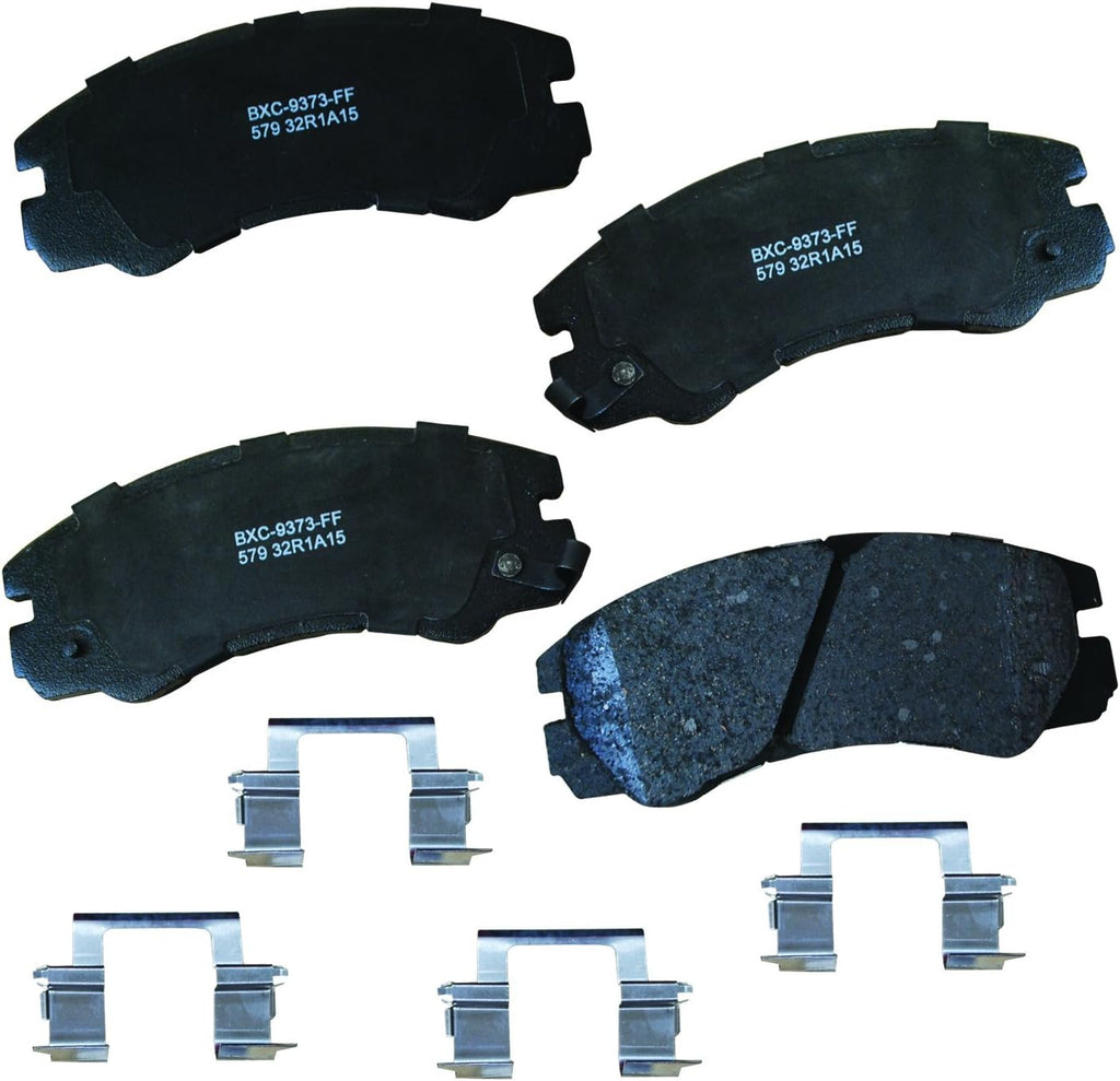 Bendix Premium SBC11 Ceramic Front Brake Pads for Select Models Dodge Dart,Ford Fairlane,Falcon,Sedan Delivery,Mustang,Ranchero,Mercury Comet,Cougar,Cyclone,Plymouth Barracuda,Duster,Scamp,Valiant