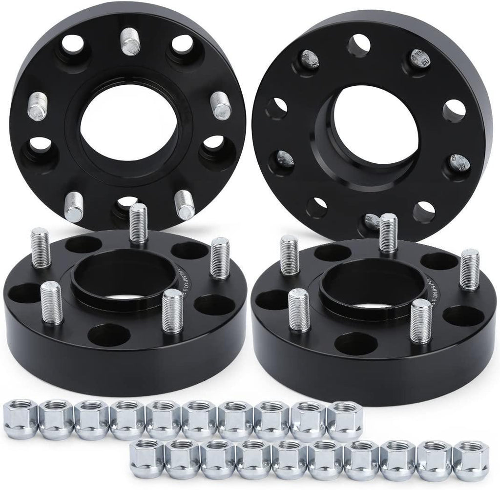 dynofit 5x5.5 Wheel Spacers for Ram 1500 2012-2018, 5x139.7 Hub Centric Spacer (Set of 4), 1.5"(38mm) 77.8mm Hub Bore M14x1.5 Forged Wheel SPACERS Do-dge Ram 1500 12-18 Pick Up Trucks(DS/DJ)