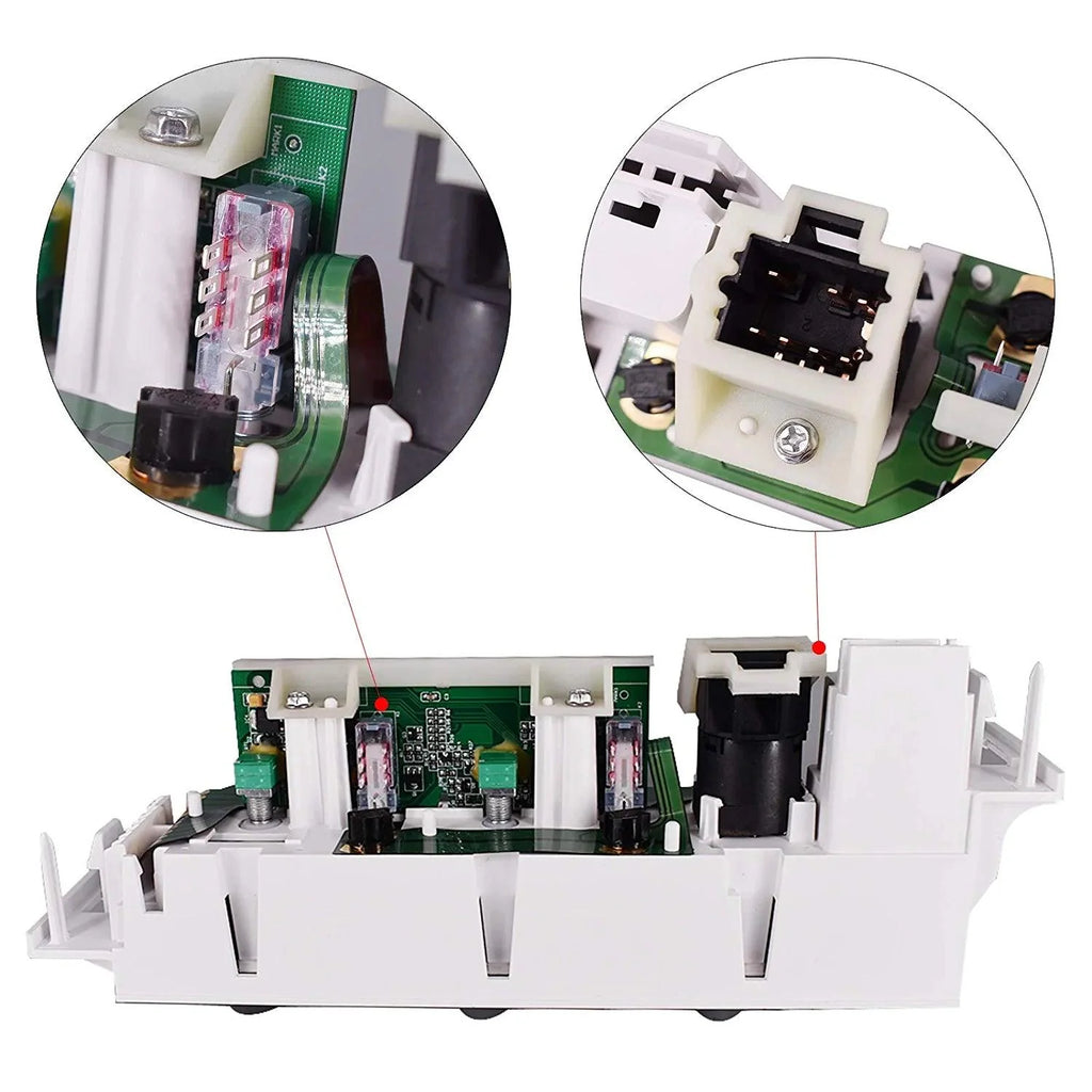 Heater A/C Control Switch Panel Module Without Rear Window Defogger Fits for 1996-2002 Chevy GMC Pickup Truck Replaces 9378815 599-007 16238895