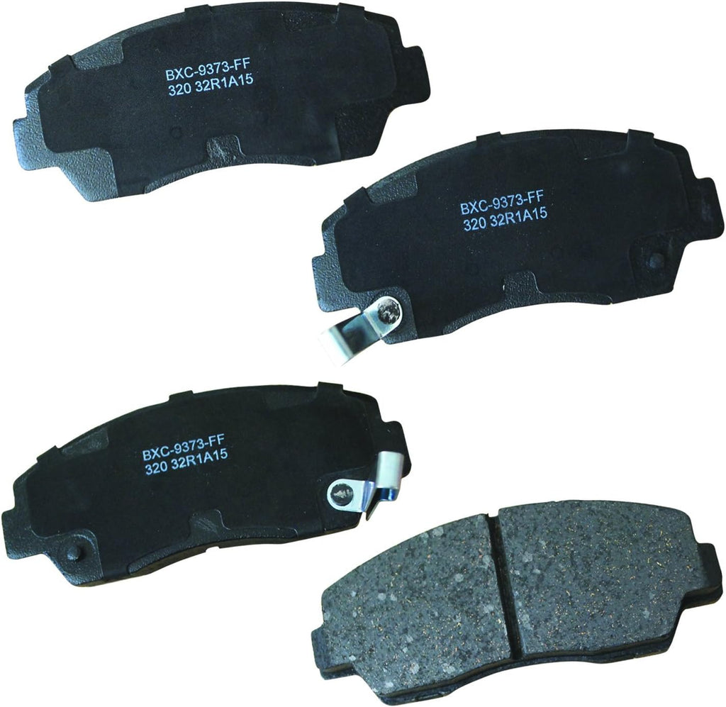 Bendix Premium SBC11 Ceramic Front Brake Pads for Select Models Dodge Dart,Ford Fairlane,Falcon,Sedan Delivery,Mustang,Ranchero,Mercury Comet,Cougar,Cyclone,Plymouth Barracuda,Duster,Scamp,Valiant