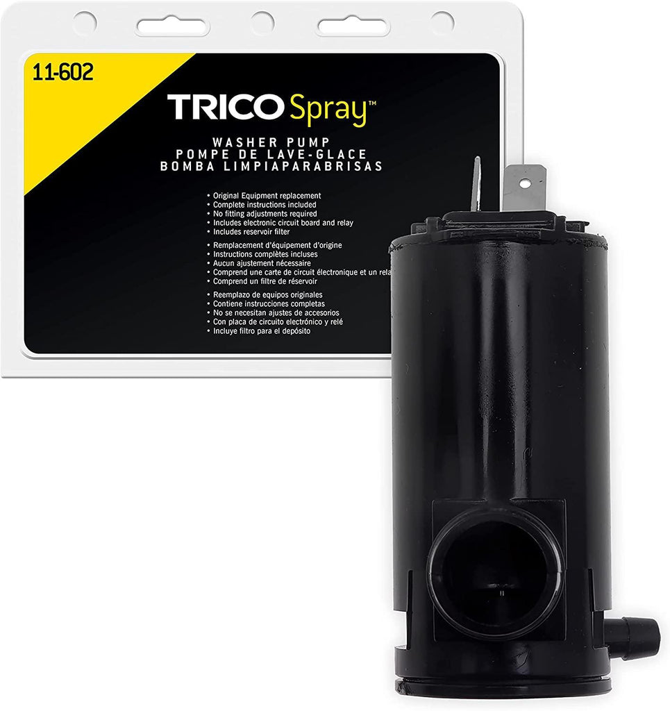TRICO Spray Windshield Washer Pump (11-612) Fits Select Honda, Lexus, Mazda, Pontiac, Scion, and Toyota Model Years