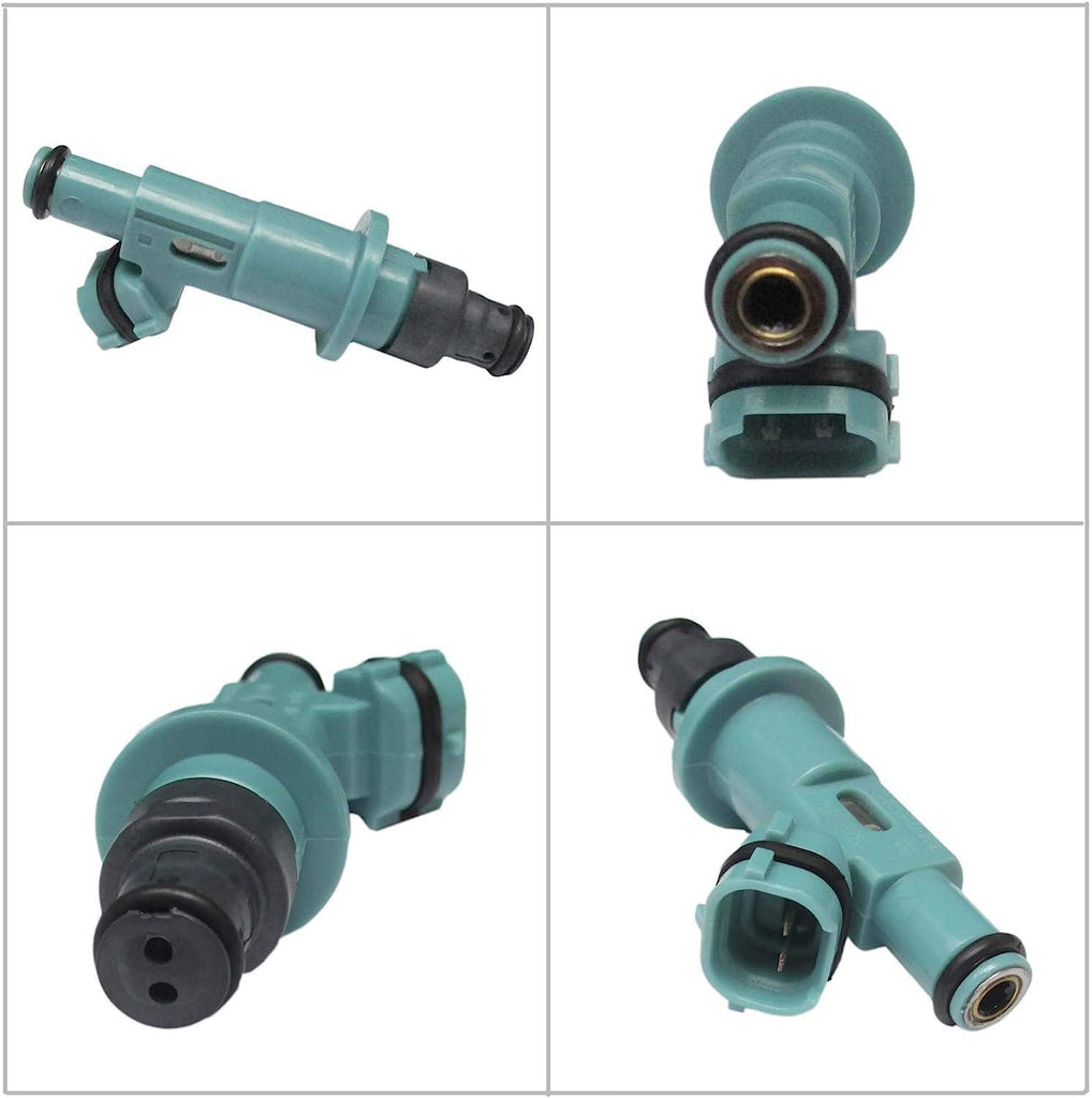WGL Replacement 195500-3320, 297-0029, 23209-46090,23250-46090,MP4156 Standard Motor Products FJ963, M715 Set of 6 Fuel Injectors for 2001-2005 LEXUS IS300 3.0L 2JZGE 23250-46090