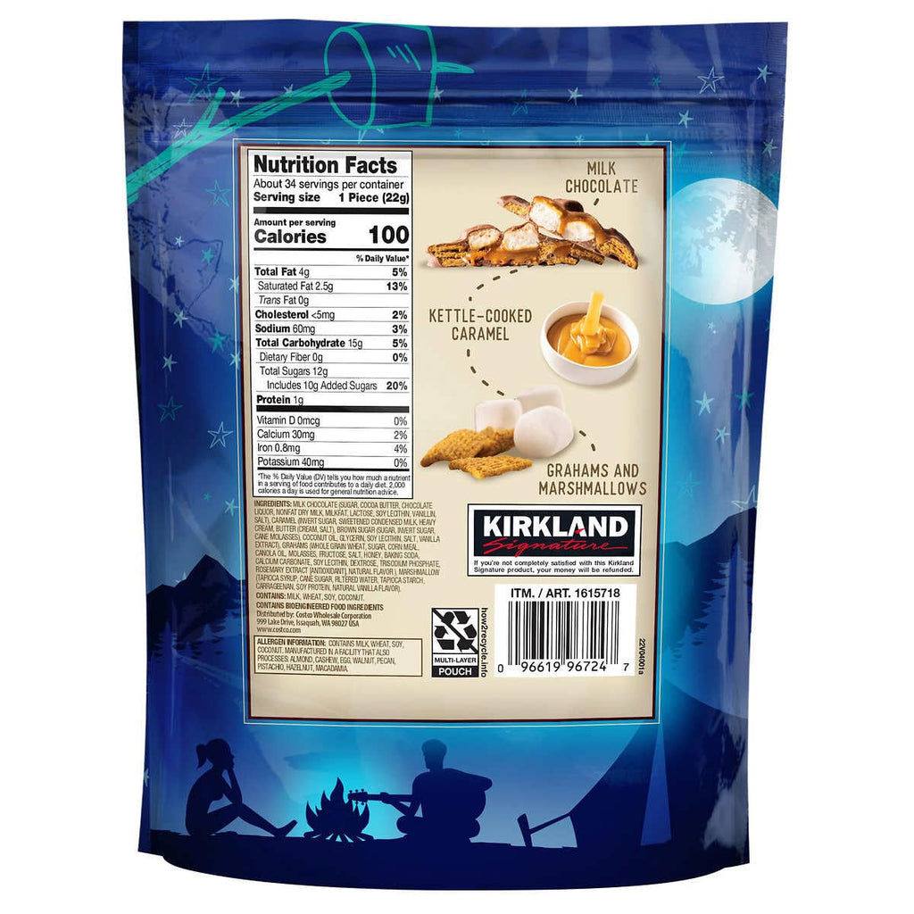Kirkland Signature S'more Caramel Cluster, 26.3 Ounce