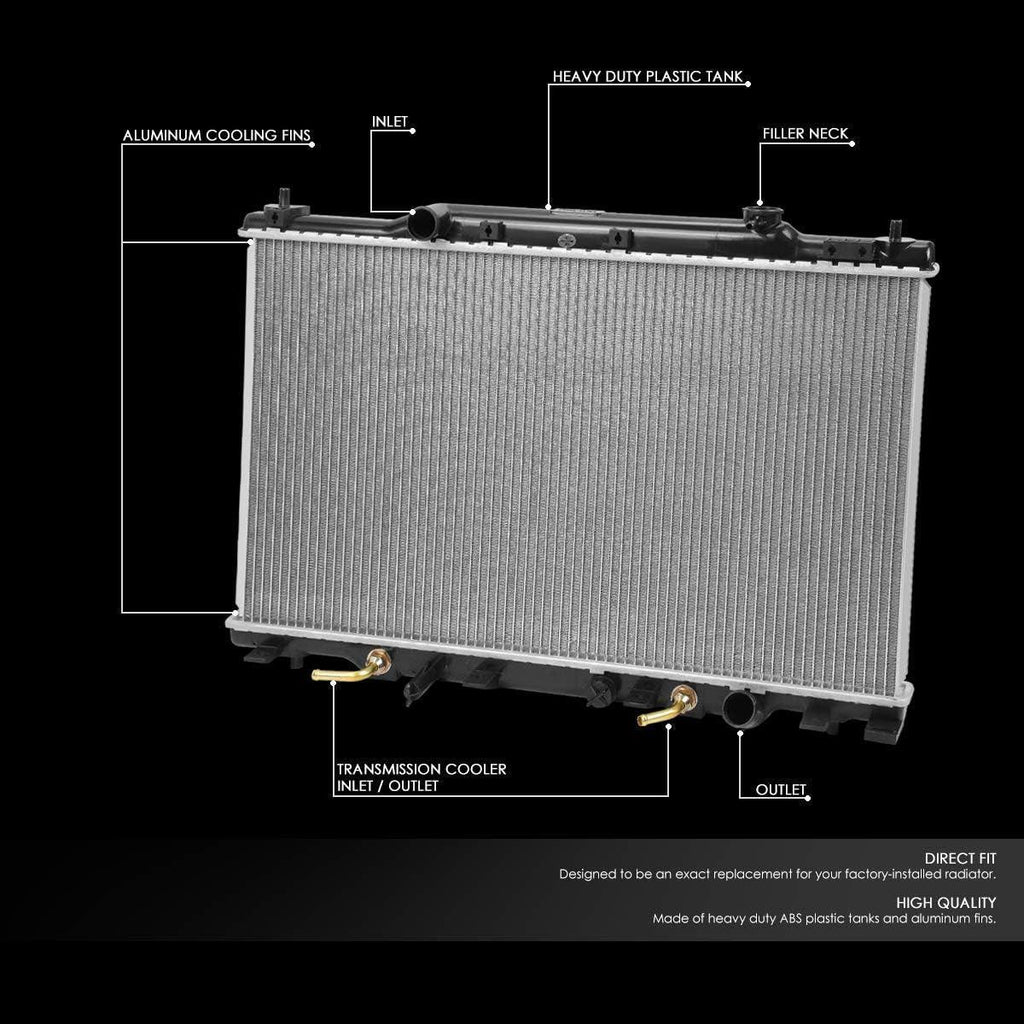 OEM-RA-2573 2573 Factory Style Full Aluminum Core Cooling Radiator Compatible with 2001-2007 Stream (Non USDM)
