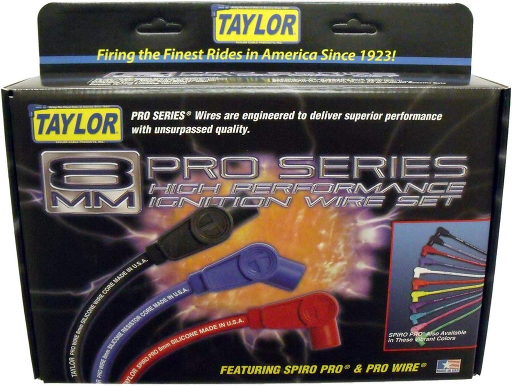 70055 8Mm Pro Wire Black Spark Plug Wire Set