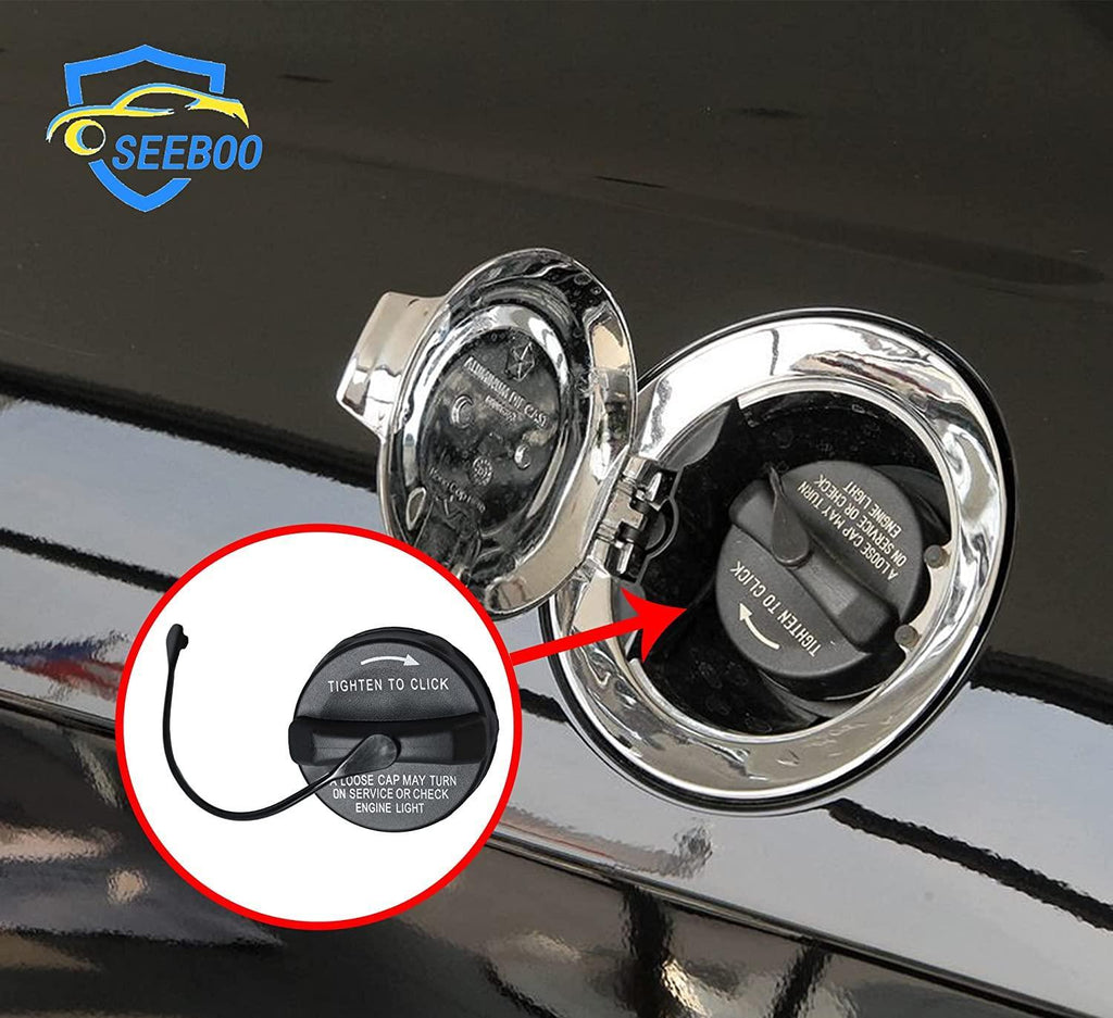 Gas Cap,Fuel Cap Compatible With Chrysler 200 300 Aspen Town Country Sebring, Dodge Ram 1500 2500 3500 Grand Caravan Charger Challenger Dart Durango Journey Nitro Caliber Dakota, Jeep Wrangler JK TJ