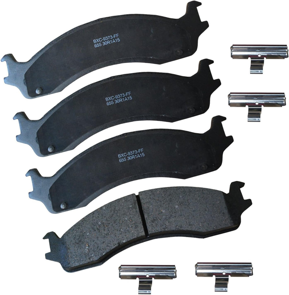 Bendix Premium SBC11 Ceramic Front Brake Pads for Select Models Dodge Dart,Ford Fairlane,Falcon,Sedan Delivery,Mustang,Ranchero,Mercury Comet,Cougar,Cyclone,Plymouth Barracuda,Duster,Scamp,Valiant