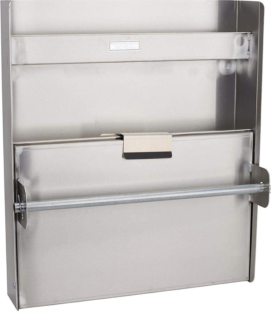Speedway Motors Standard Aluminum Trailer Storage Cabinet, Features Fold-Down Work Table, Two Paper Towel Holders and Storage, For Enclosed Race Trailer or Garage Storage