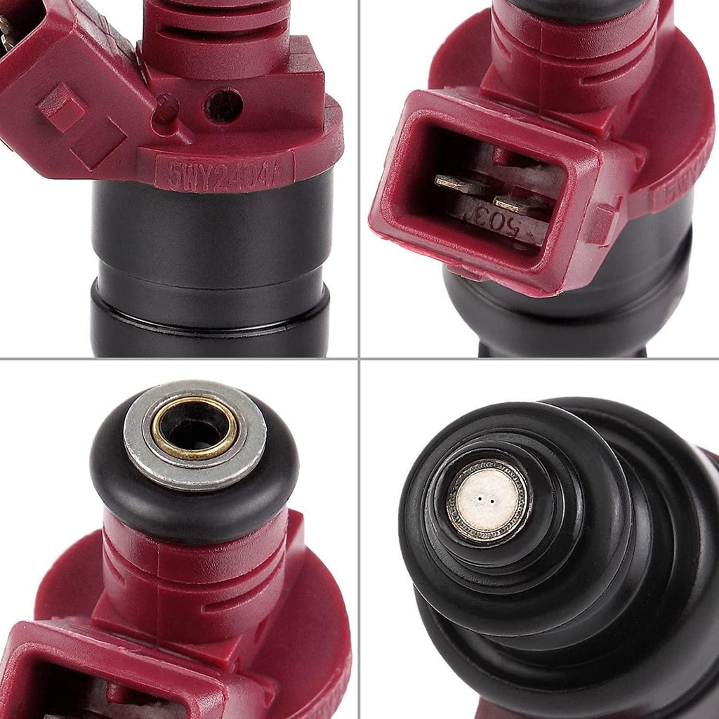 Fuel Injectors 3 Pcs Compatible with John Deere Gator 825i Gator 3 Cylinder 5WY2404A MIA11720