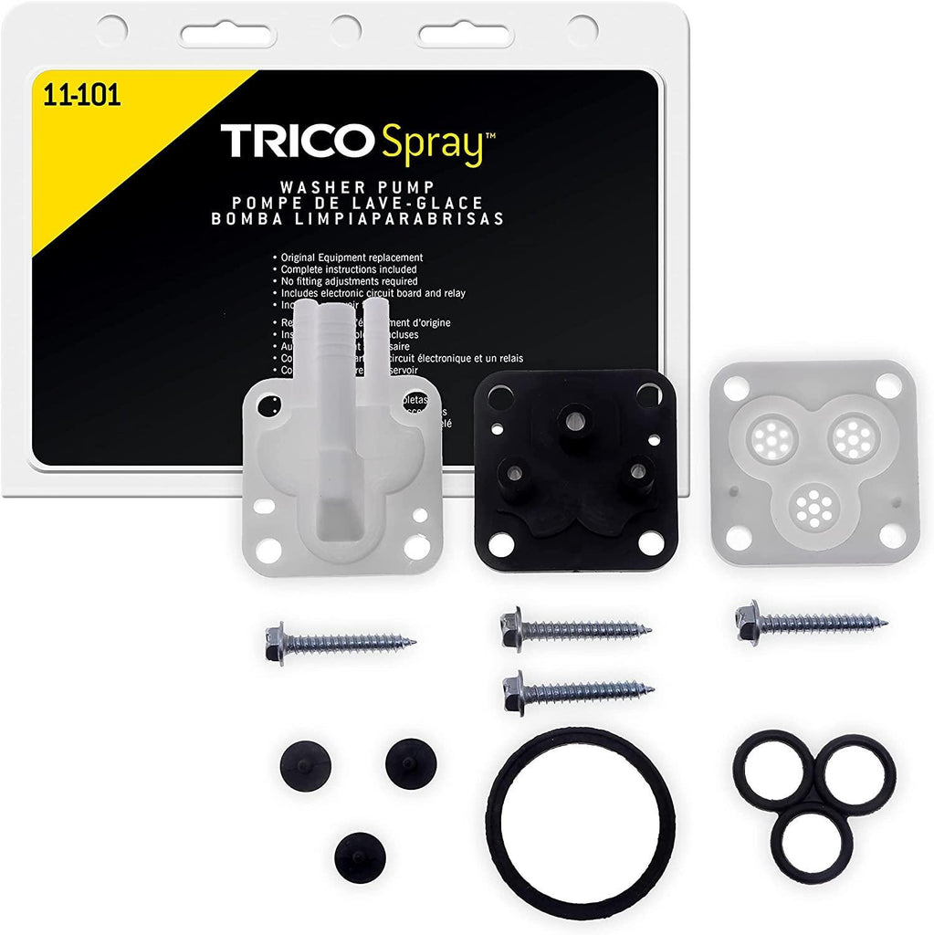 TRICO Spray Windshield Washer Pump (11-612) Fits Select Honda, Lexus, Mazda, Pontiac, Scion, and Toyota Model Years