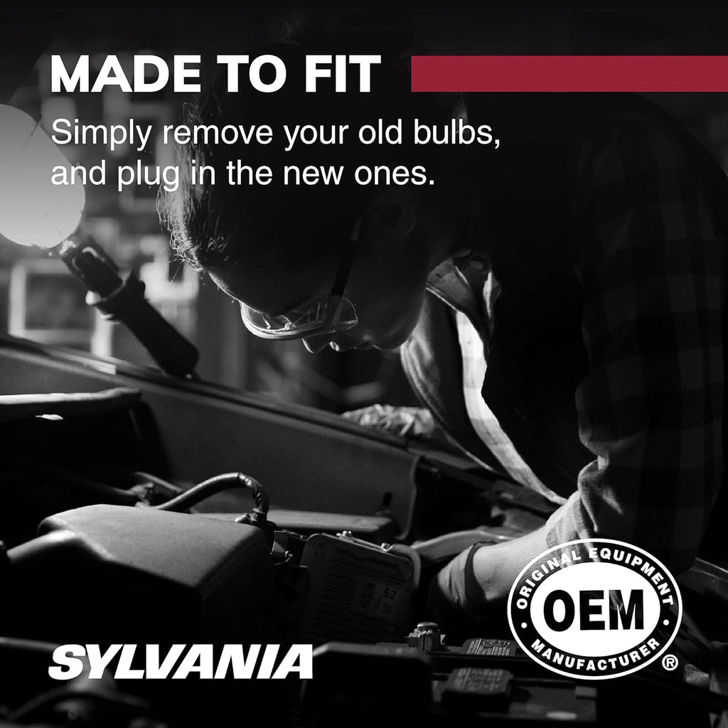 SYLVANIA - 921 Long Life Miniature - Bulb, Ideal for Interior Lighting - Cargo and License Plate (Contains 2 Bulbs) 921LLCP