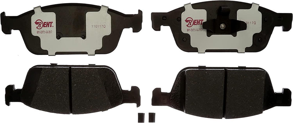 Premium Raybestos Element3 EHT™ Replacement Front Brake Pad Set for Select 1998-2002 Chevrolet Prizm and 1998-2002 Toyota Corolla Model Years (EHT741H)