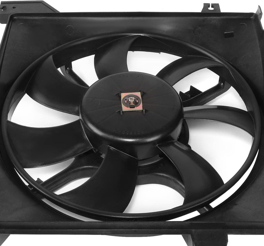 OEM-RF-1098 Factory Style Radiator Cooling Fan Assembly Compatible with 2001-2006 Elantra