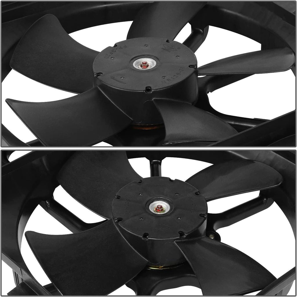 OEM-RF-0855 Factory Style Radiator Cooling Fan Assembly Compatible with 2002-2006 Altima / 2004-2008 Maxima