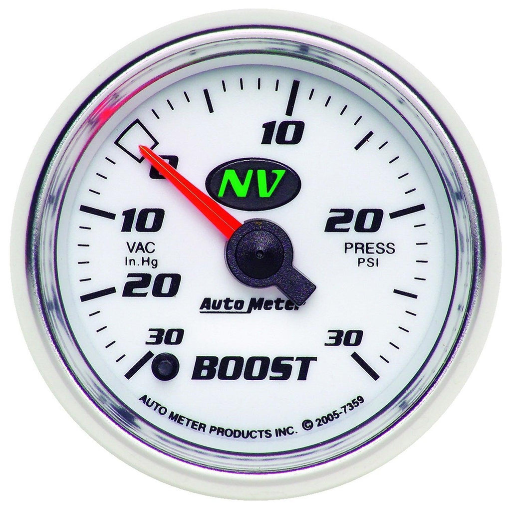 2-1/16 in. BOOST/VACUUM 30 IN HG/30 PSI NV