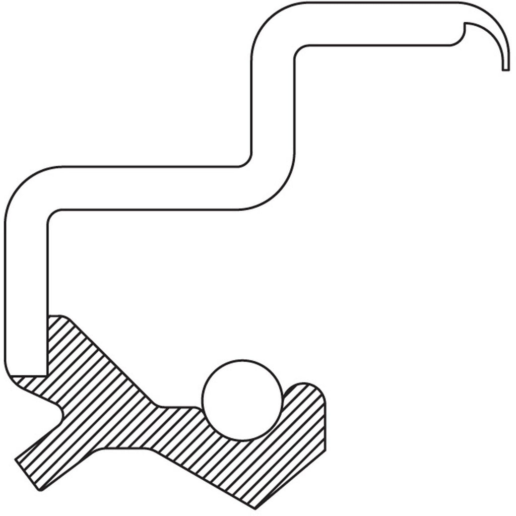 National Wheel Seal for 16-18 Chevrolet LCF 3500 710080