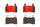 Front Disc Brake Pad Set for Camaro, CTS, Corvette, CT6, SS, ELR, S (P10064N)