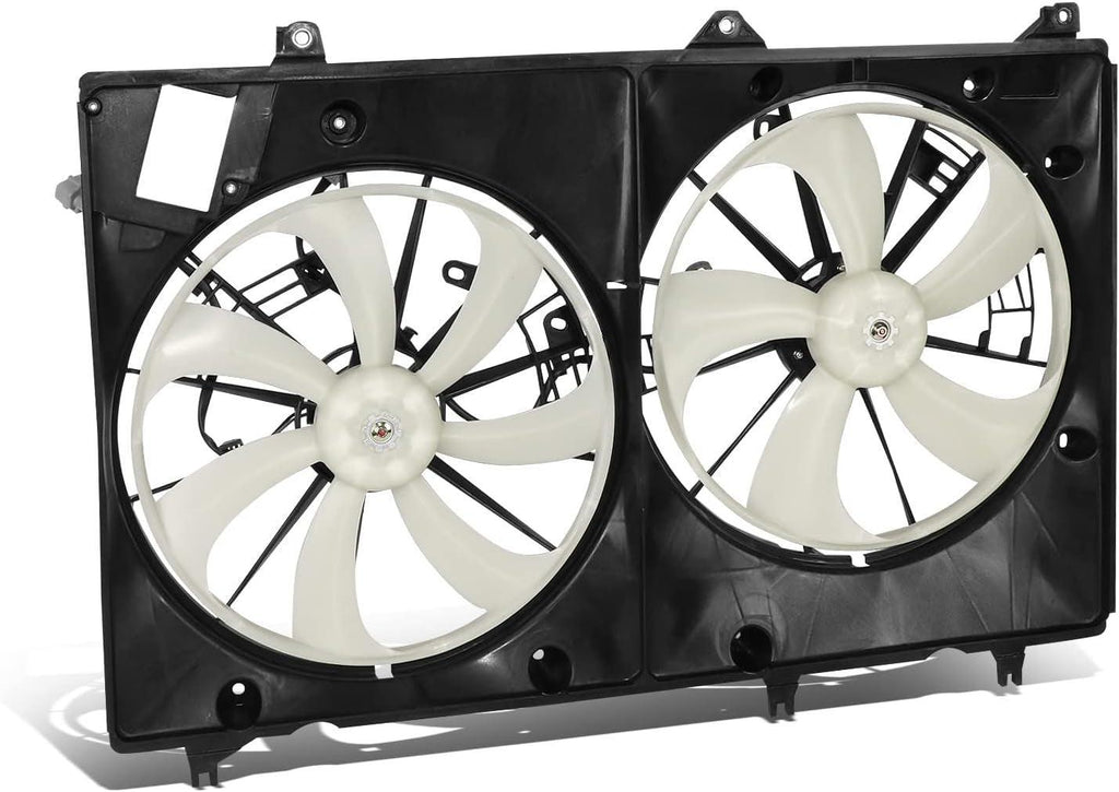 OEM-RF-1008 Factory Style Radiator Cooling Fan Assembly Compatible with 2008-2013 Highlander 3.5L W/O Tow Package
