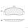 Centric Front Disc Brake Pad for Ford (106.10690)