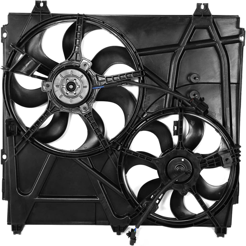 Factory Style Radiator Cooling Fan Assembly Compatible with 03-06 Kia Sorento,Oem-Rf-1168