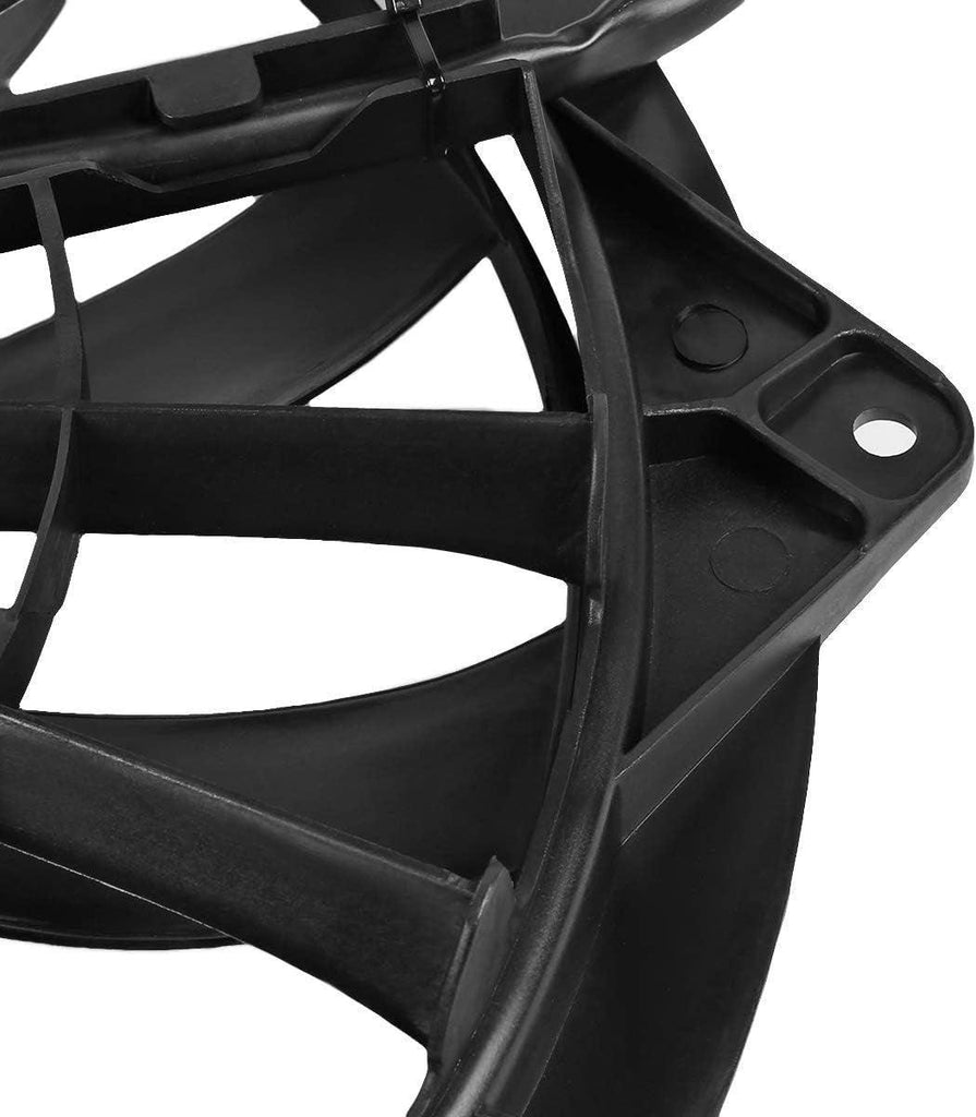 OEM-RF-0295 Factory Style Radiator Cooling Fan Assembly Cooling Efficiency Improved Direct Replacement [Compatible with 2007-2008 RS4 / 2004-2009 S4 4.2L]