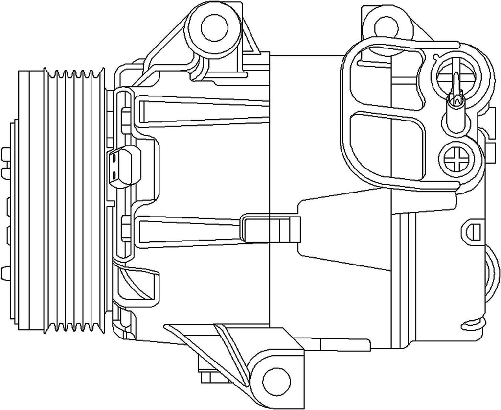 GM Genuine Parts 15-21176 Air Conditioning Compressor