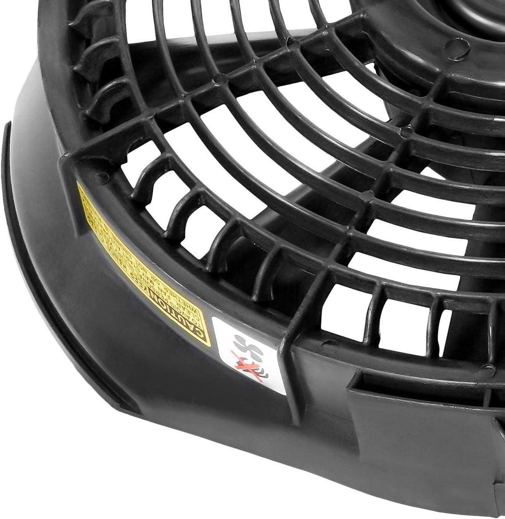 OEM-RF-0021 Factory Style Radiator Cooling Fan Assembly Cooling Efficiency Improved Direct Replacement [Compatible with 01-06 Santa Fe]