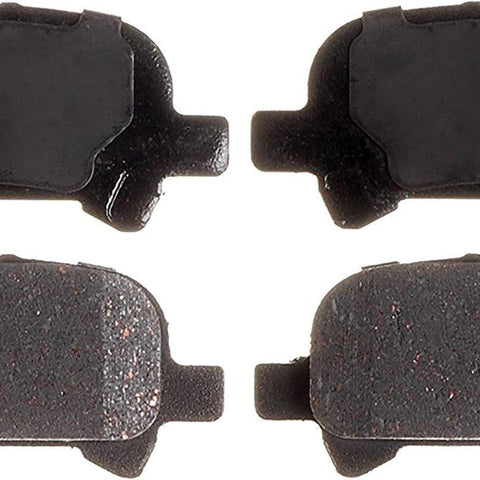 Gold 17D828CH Ceramic Rear Disc Brake Pad Set