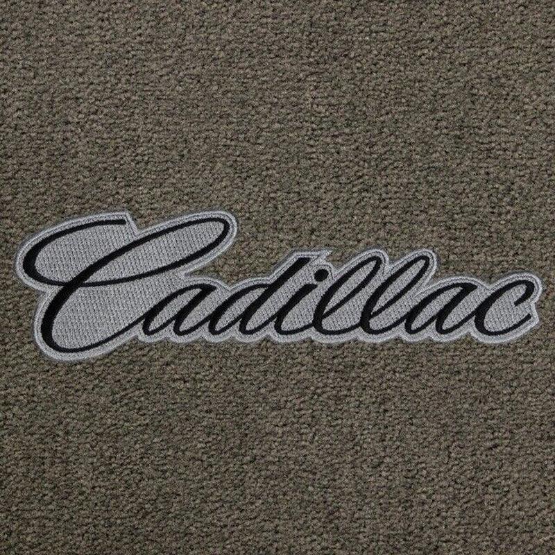 Lloyd Velourtex Front & Rear Mats for '74-76 Calais W/Black on Gray Cadillac