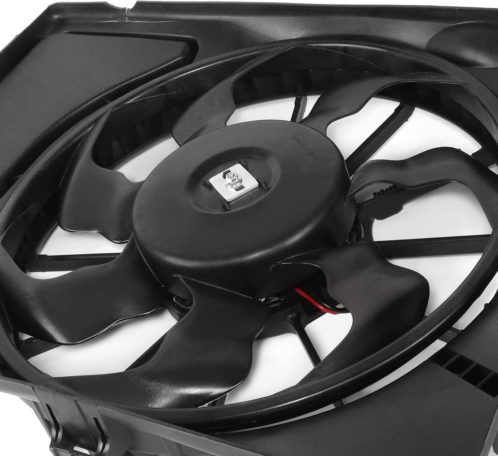 OEM-RF-1100 Factory Style Radiator Cooling Fan Assembly Compatible with 11-13 Elantra / 13 Elantra Coupe / 13-15 Elantra GT, 14 Forte/Forte Koup / Forte5
