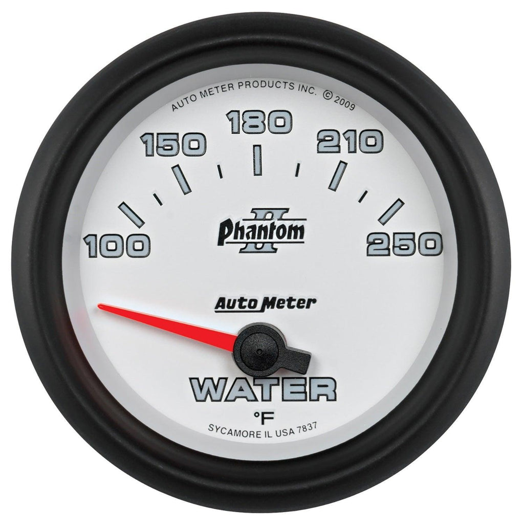 2-5/8 in. WATER TEMPERATURE 100-250 Fahrenheit PHANTOM II