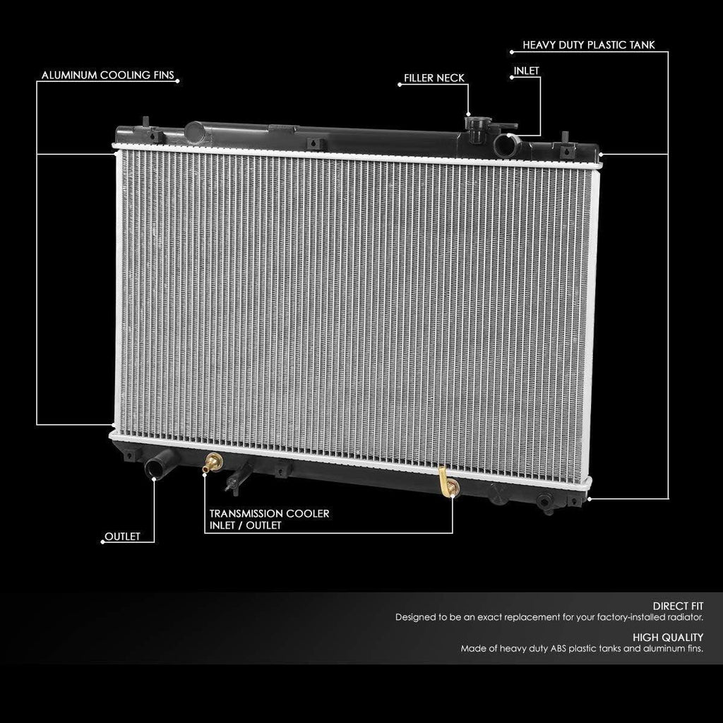 OEM-RA-2542 Factory Style Aluminum Cooling Radiator Replacement Compatible with 01-03 RX300