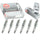 6 Pcs NGK V-Power Spark Plugs for 2002-2006 Mazda MPV 3.0L 3.0L V6 - Engine