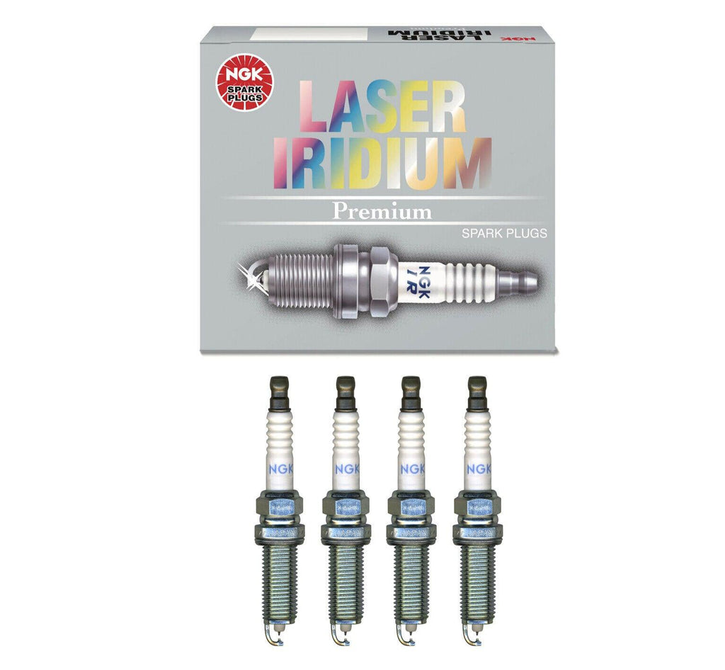 NGK Laser Iridium Spark Plug Set 4PCS. 08-20 for Infiniti Nissan 1406 DILKAR7B11