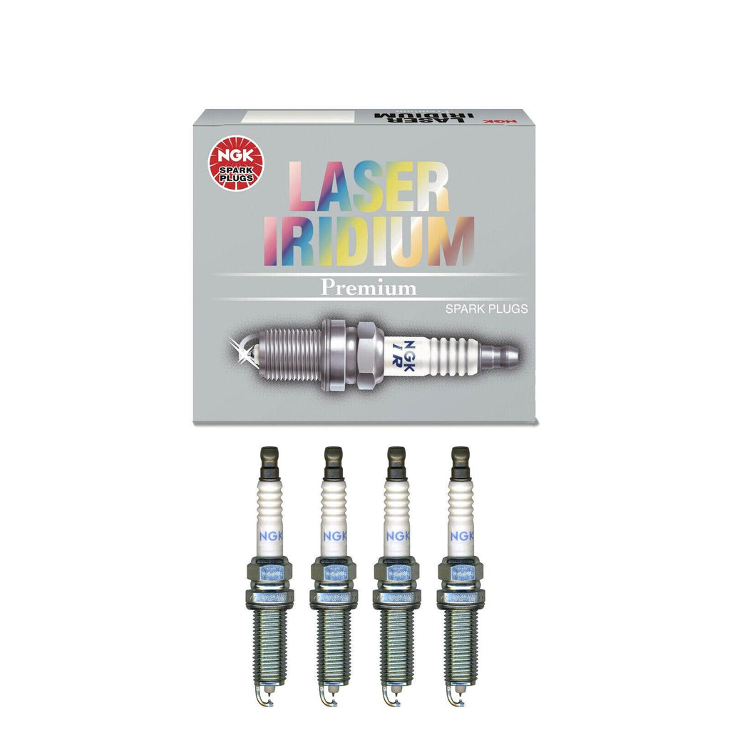 NGK Laser Iridium Spark Plug Set 4PCS. 08-20 for Infiniti Nissan 1406 DILKAR7B11