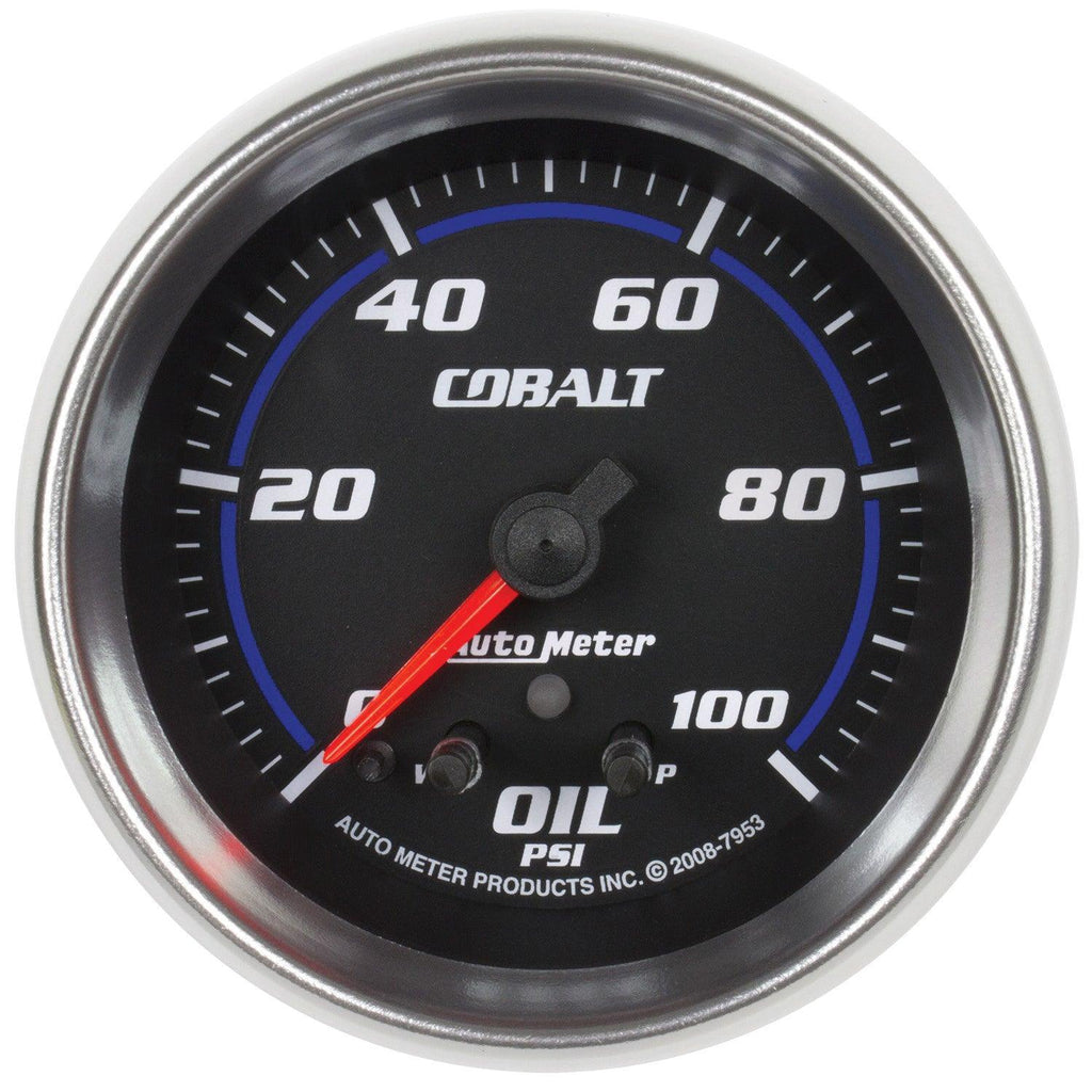 2-5/8 in. OIL PRESSURE 0-100 PSI COBALT