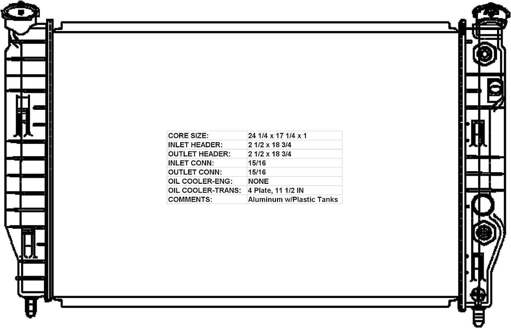 GM Genuine Parts 20850 Radiator