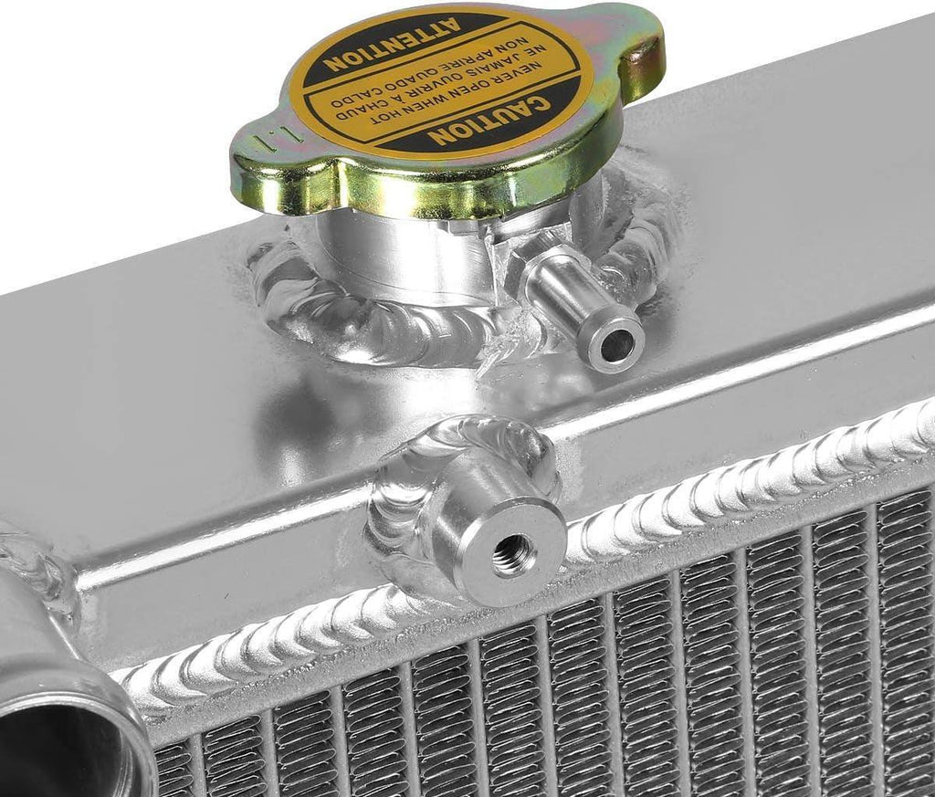 RA-TCEL90-GT-MT-2 2-Row Full Aluminum Radiator Compatible with 1990-1993 Celica GT/GTS MT