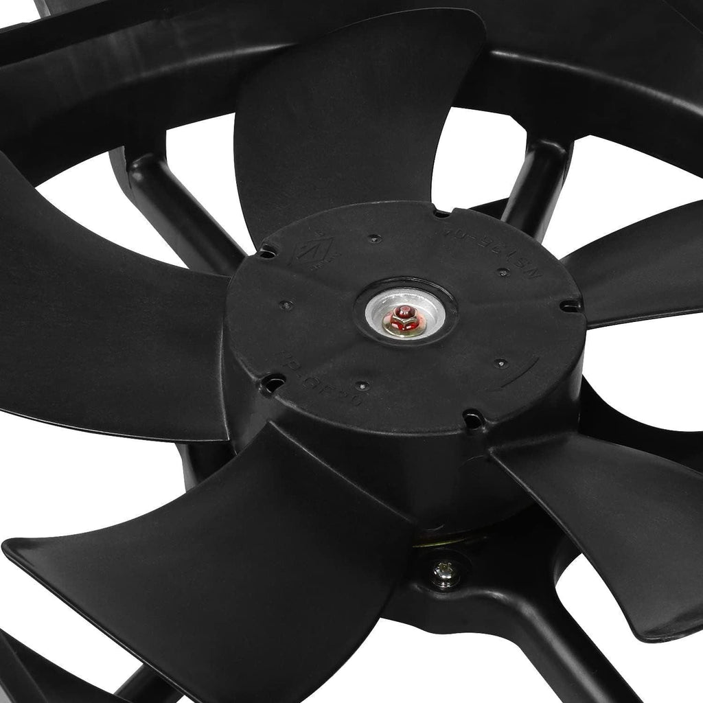 OEM-RF-0855 Factory Style Radiator Cooling Fan Assembly Compatible with 2002-2006 Altima / 2004-2008 Maxima