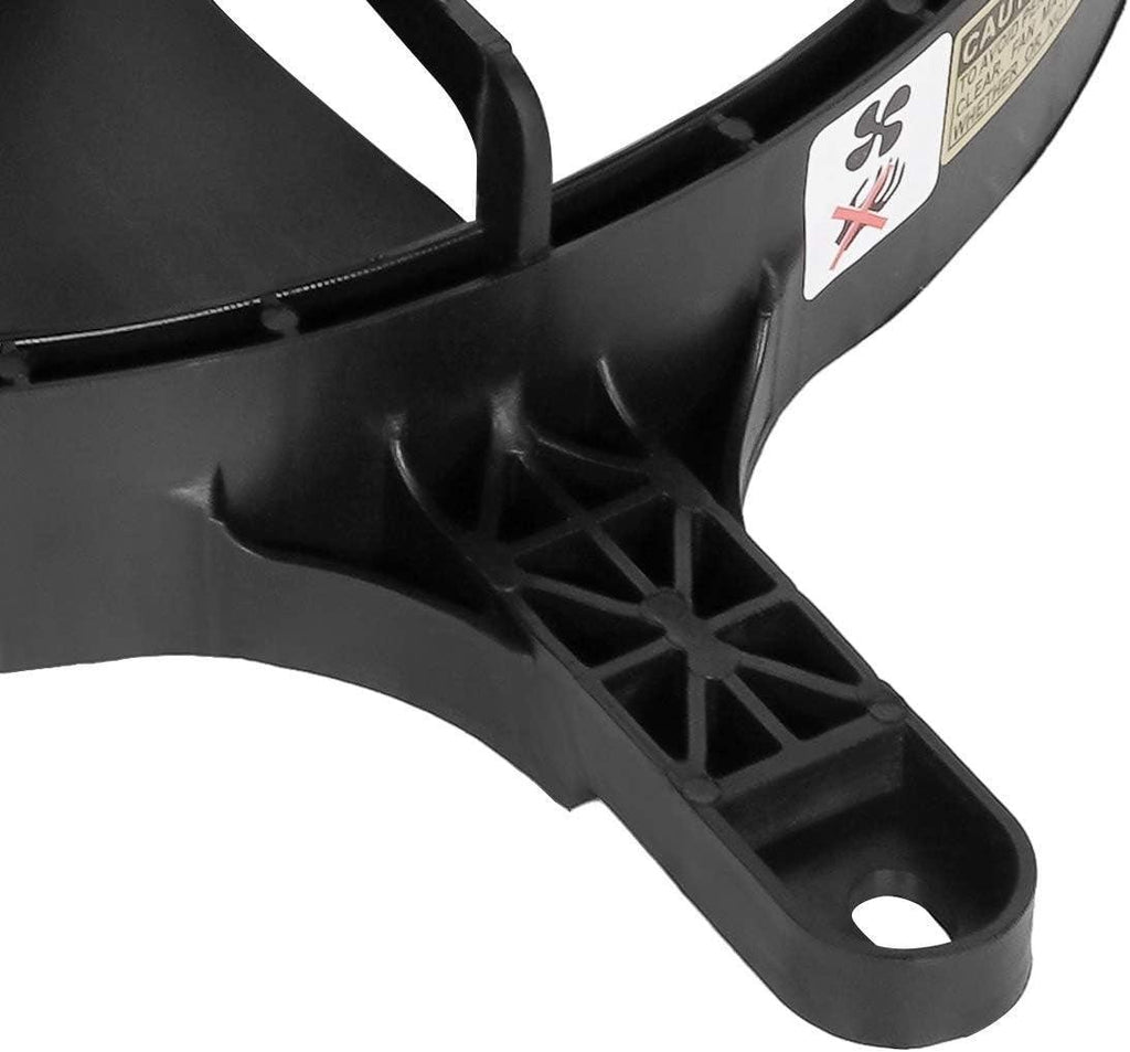 OEM-RF-0238 Factory Style Radiator Cooling Fan Cooling Efficiency Improved Direct Replacement [Compatible with 2005-2018 Frontier / 2005-2012 Pathfinder / 2005-2015 Xterra],Black