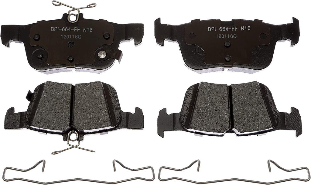 MGD1665CH Reliant Brake Pad Set, 1 Pack