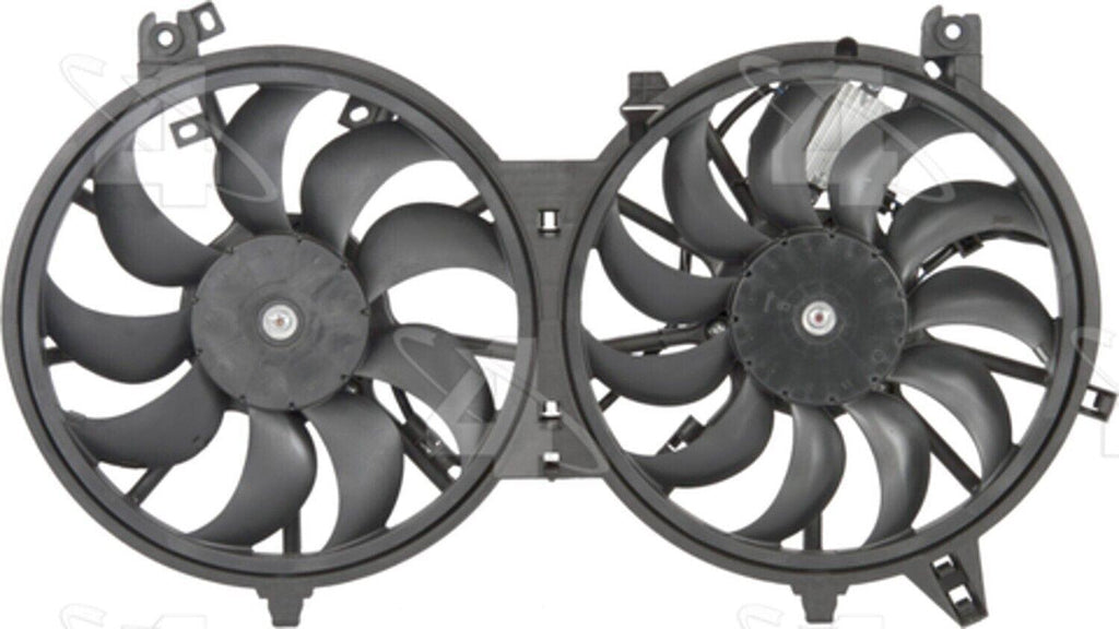 Dual Radiator and Condenser Fan for 370Z, Q70, Q70L, QX50, QX70, Q40+More 76162