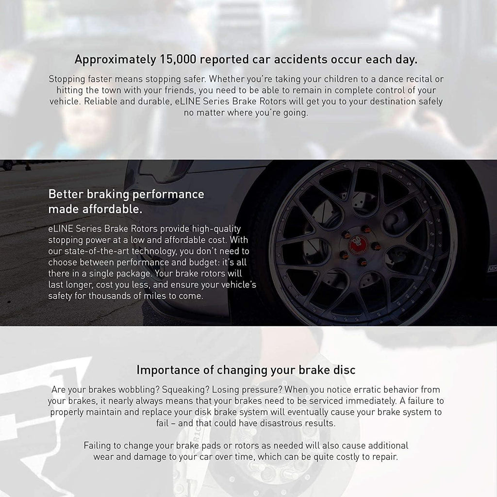R1 Concepts Front Brakes and Rotors Kit |Front Brake Pads| Brake Rotors and Pads| Ceramic Brake Pads and Rotors |Fits 2008-2019 Pontiac Vibe, Scion Xd, Toyota Corolla, Matrix