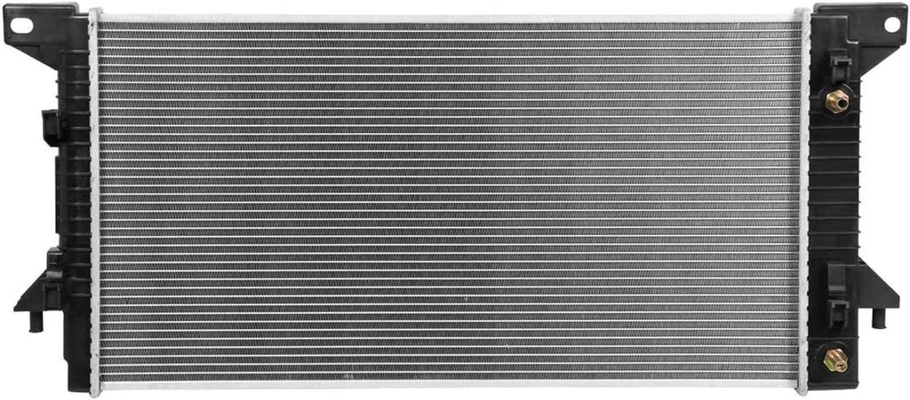 OEM-RA-13045 Factory Style Aluminum Cooling Radiator Replacement Compatible with 07-08 Expedition/Navigator, 31-1/2" W X 16-7/16" H X 1-1/4" D, 1-3/4" Inlet, 1-3/4" Outlet