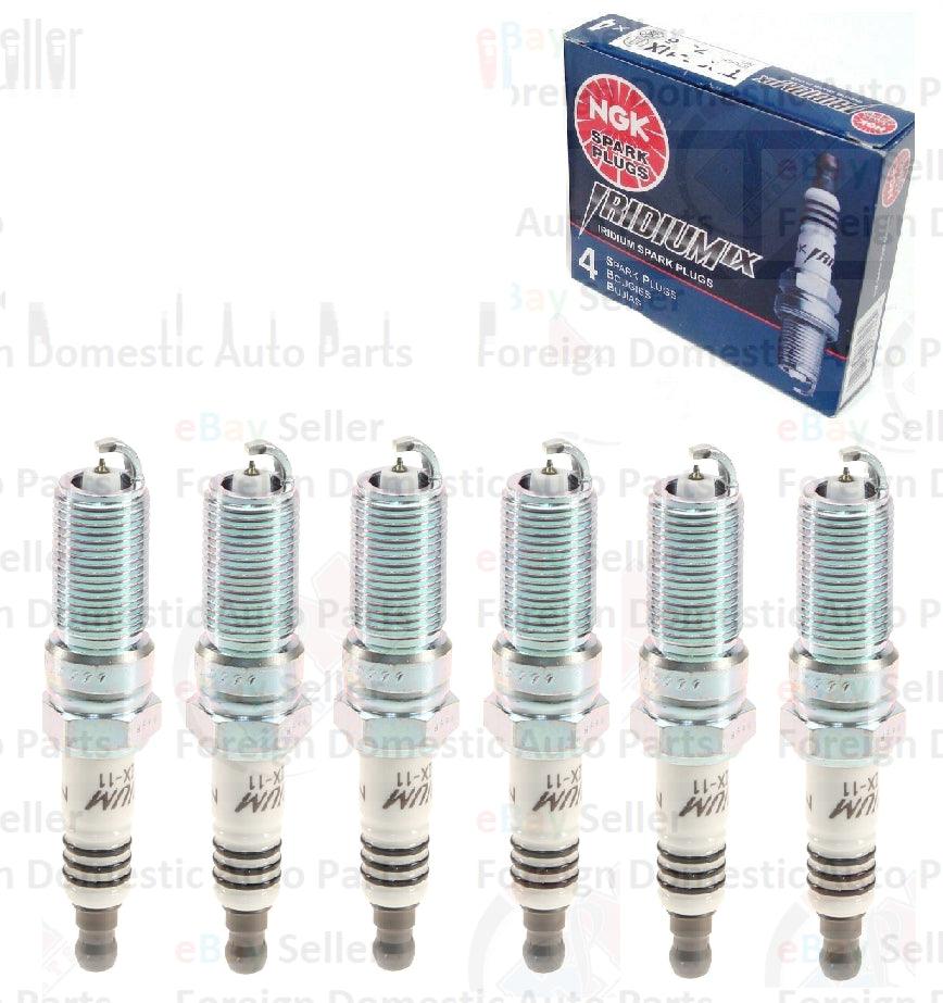 Set of 6 NGK Iridium 7164 Spark Plugs TR55IX