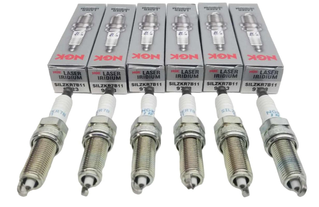 NGK LASER IRIDIUM Iridium Spark Plugs SILZKR7B11 9723 Set of 6