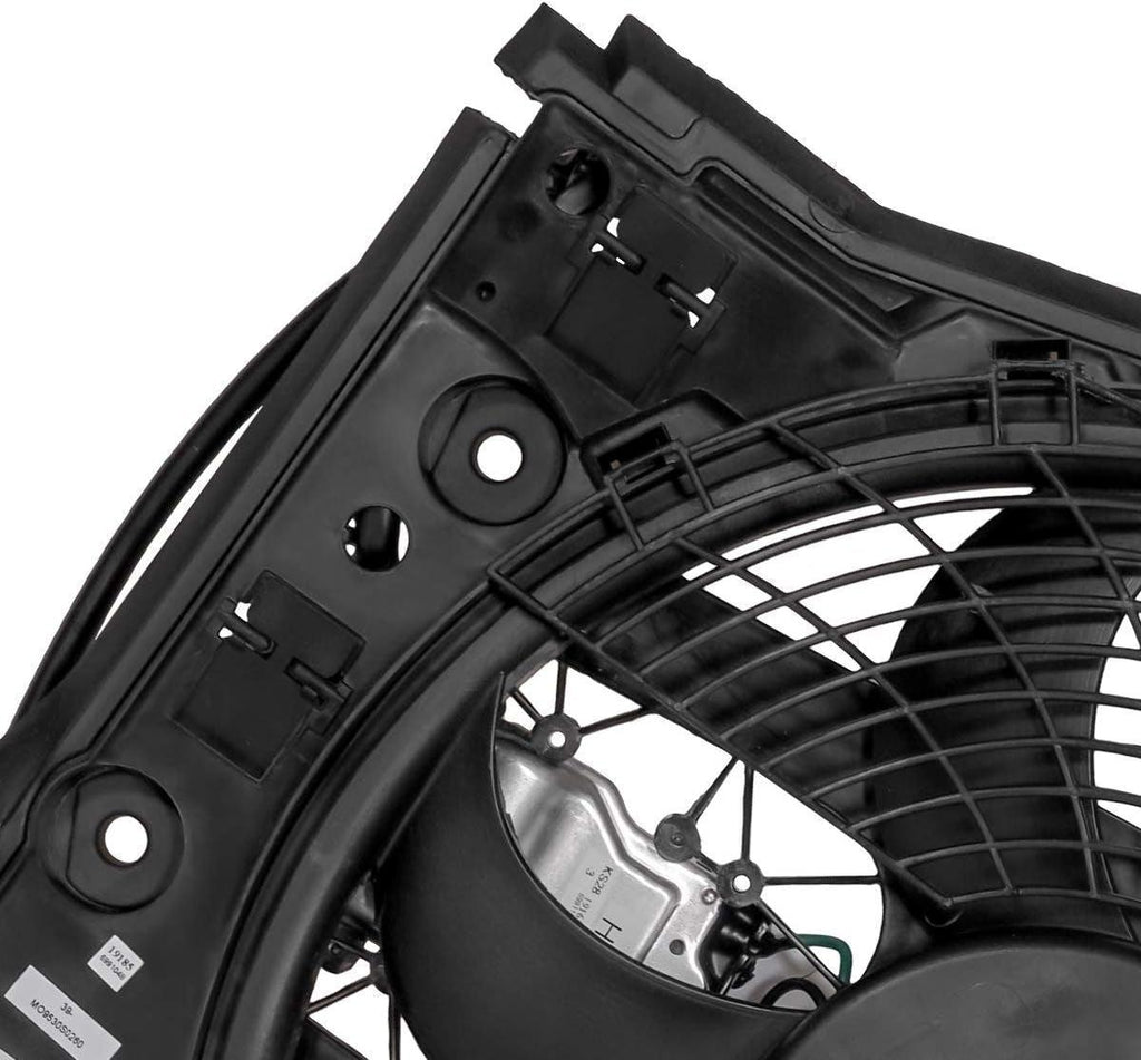 OEM-RF-0059 Radiator Cooling Fan Cooling Efficiency Improved Direct Replacement [Compatible with BMW 3I / 323Ci / 323I / 325Ci / 325I / 325Xi]