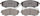 Advics AD0449: Disc Brake Pad Set